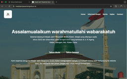 Masjid Jami Pesantren Gratis Klaten